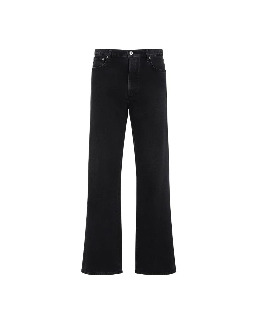 Off-White c/o Virgil Abloh Black Off Diag Relaxed Jeans for men