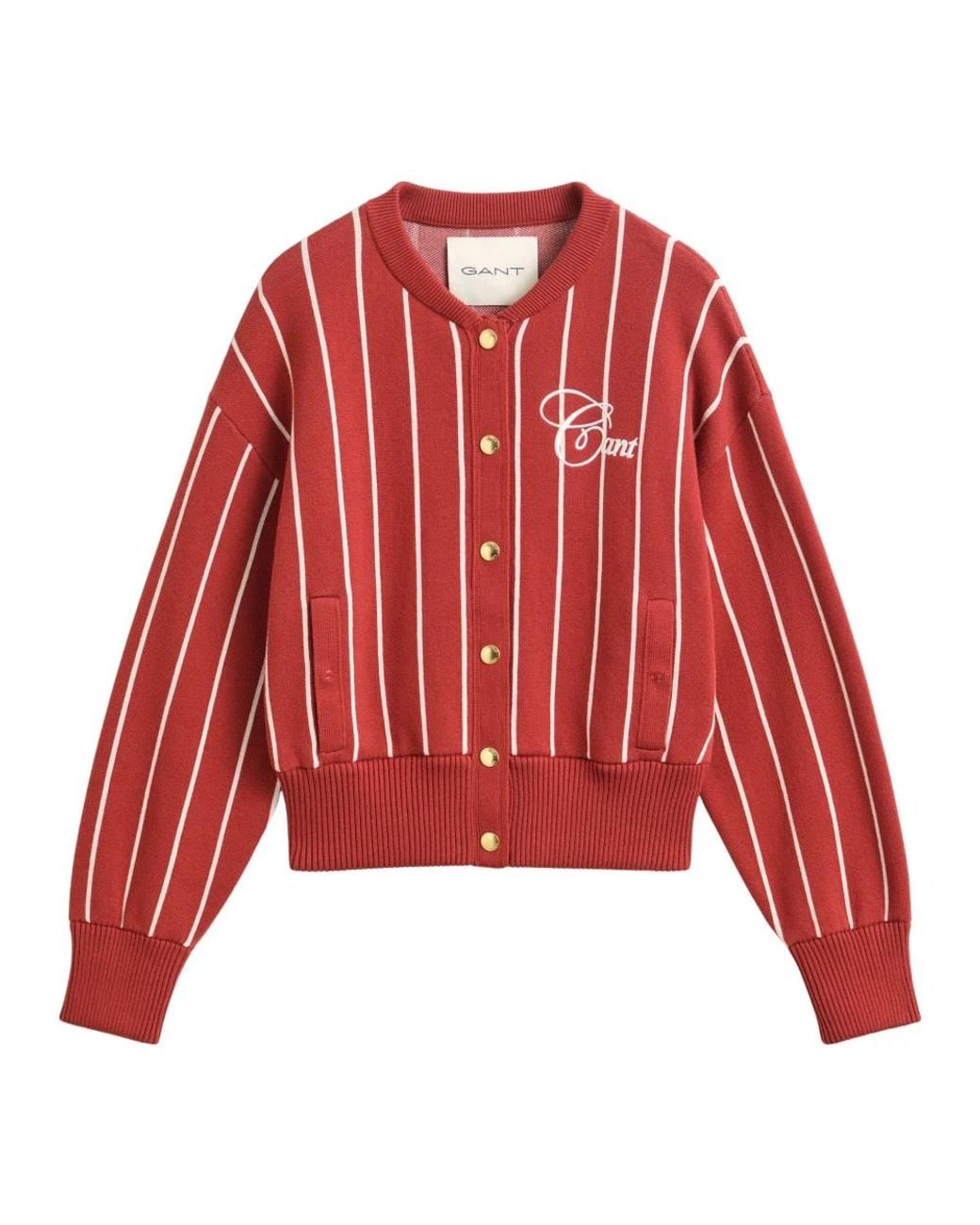 Cardigans Gant de color Red