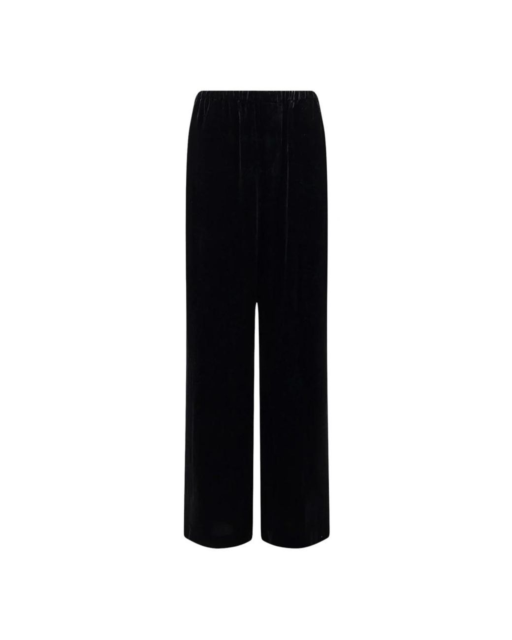 Rohe Black Wide Trousers