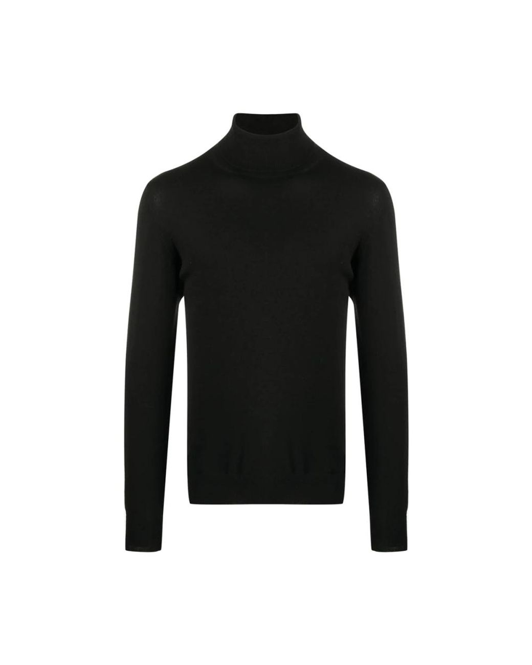La Fileria Black Turtlenecks for men