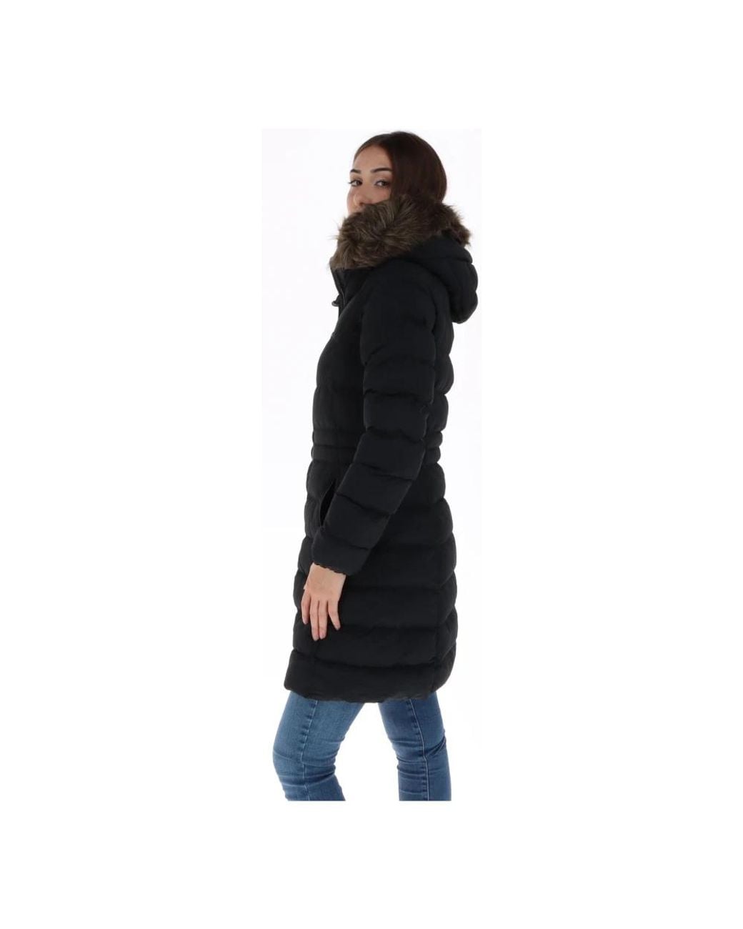 Down Coats Superdry de color Black