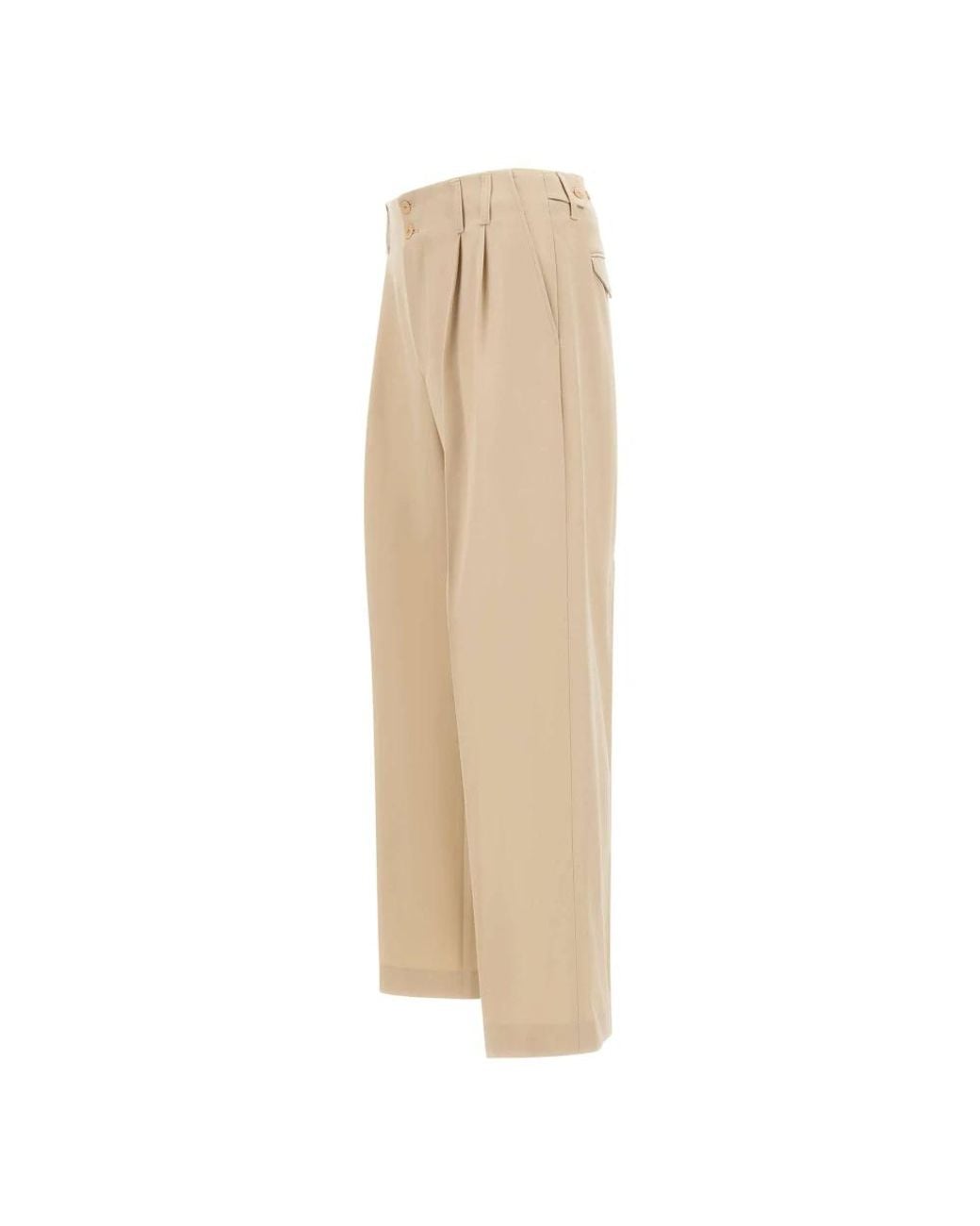 Casablanca Natural Straight Trousers for men