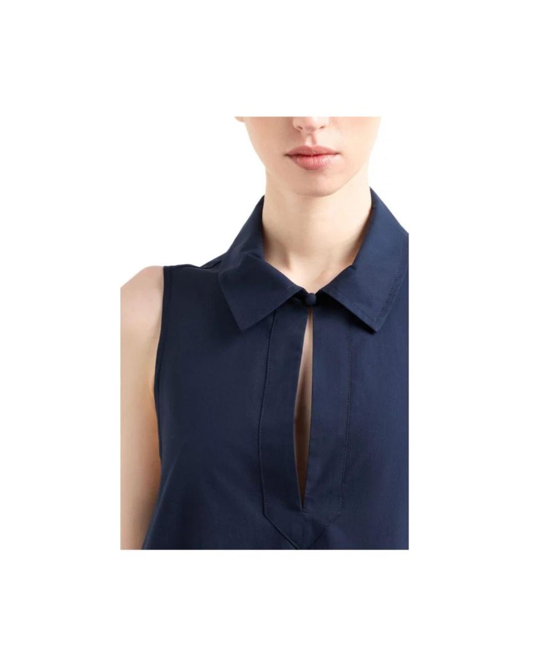 Emporio Armani Blue Maxi Dresses