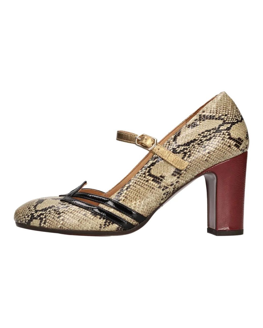 Chie Mihara Natural With Heel