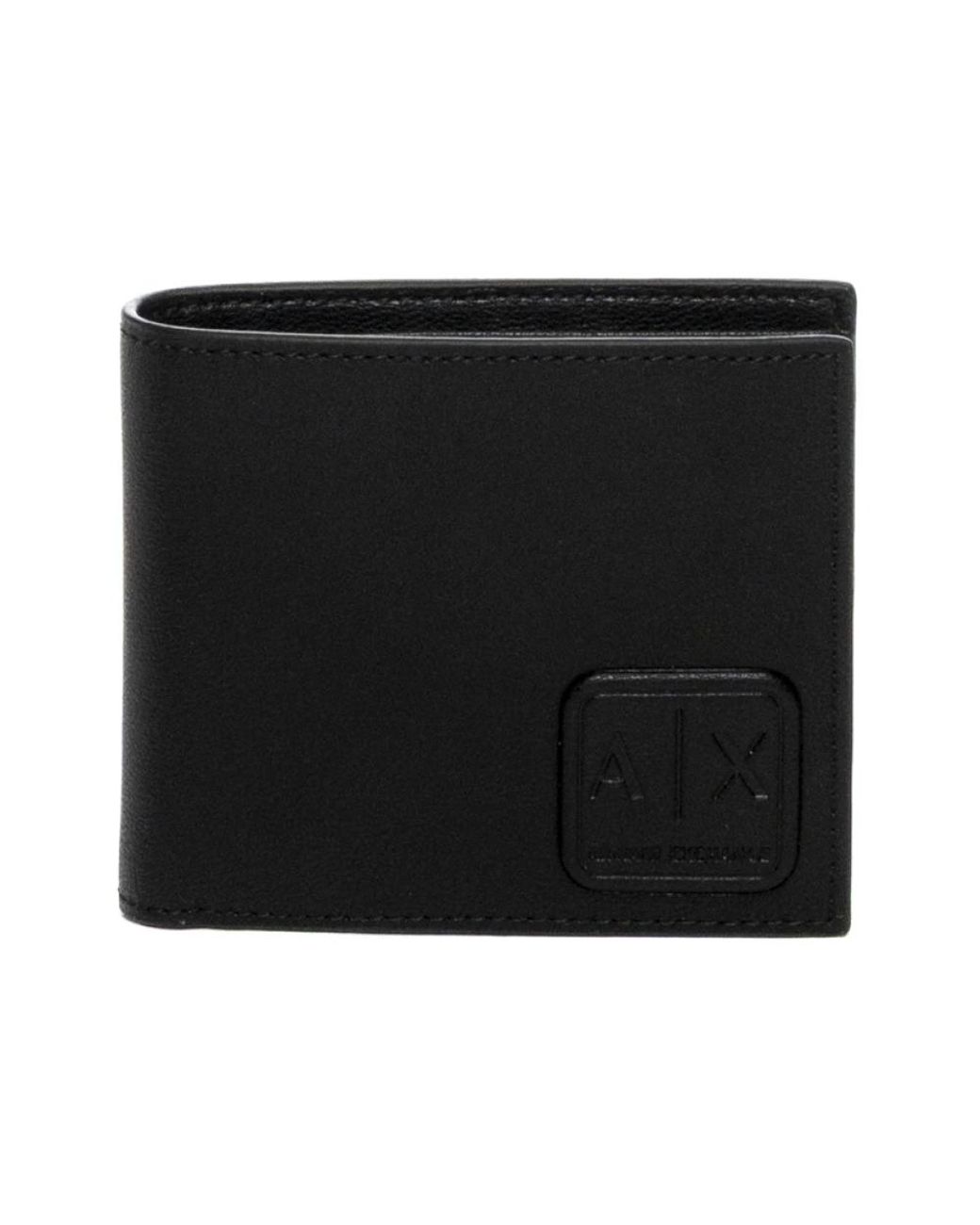 ARMANI EXCHANGE Black Wallets & Cardholders for men