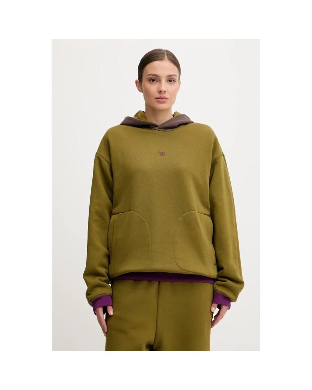 Hoodies EA7 de color Brown