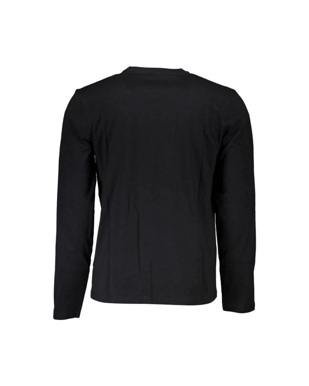 Napapijri Black Long Sleeve T-Shirts for men