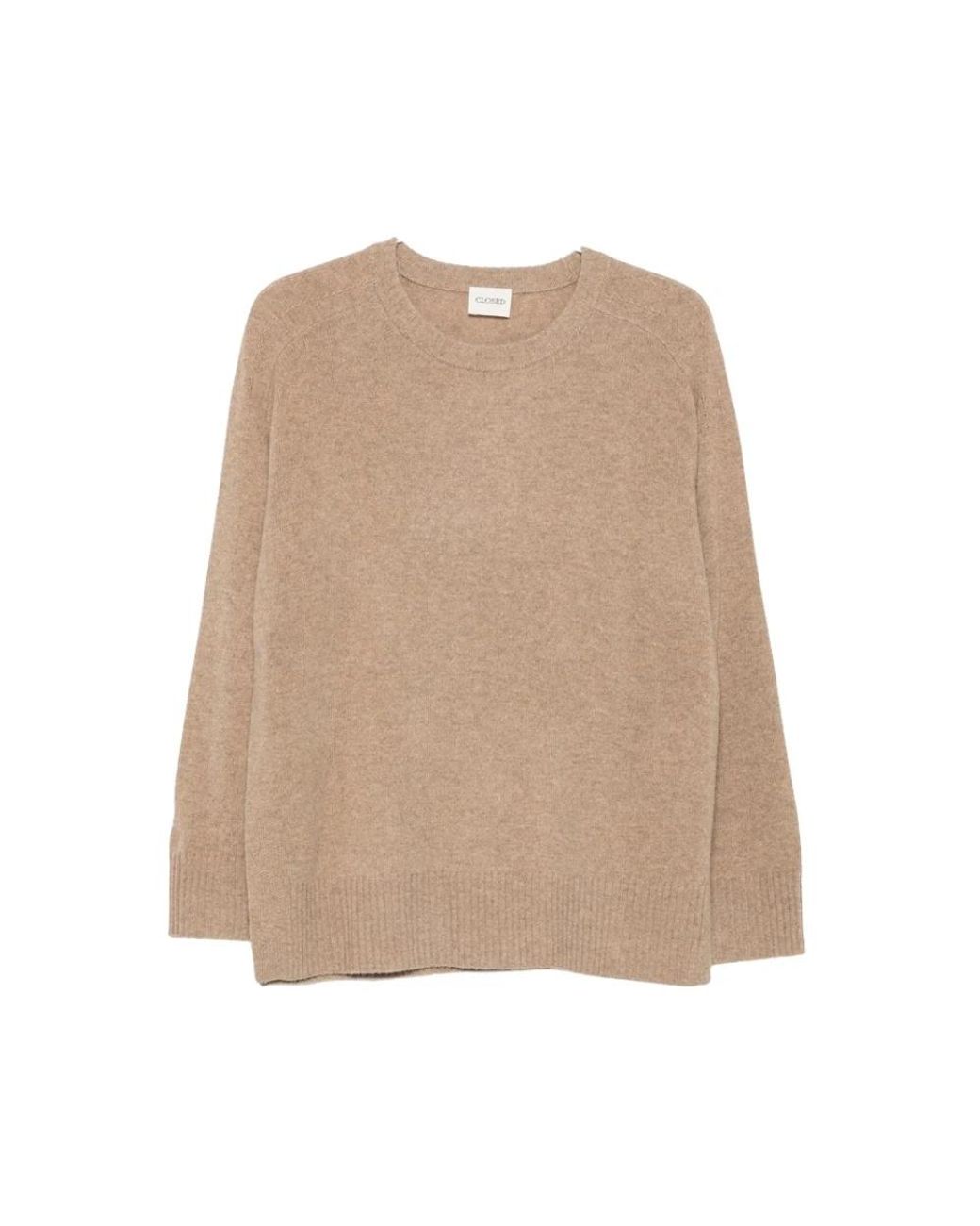 Closed Natural Round-Neck Knitwear