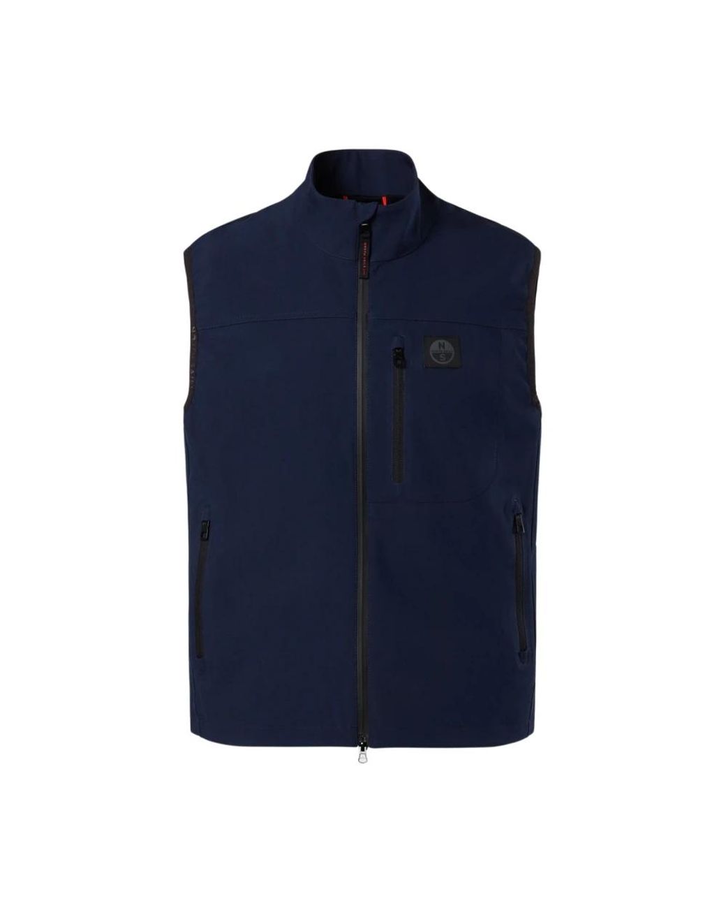 North Sails Jassen ,Blauw ,Polyester Ifuru Vest Outdoor Winddicht Tech 603035 in het Blue voor heren