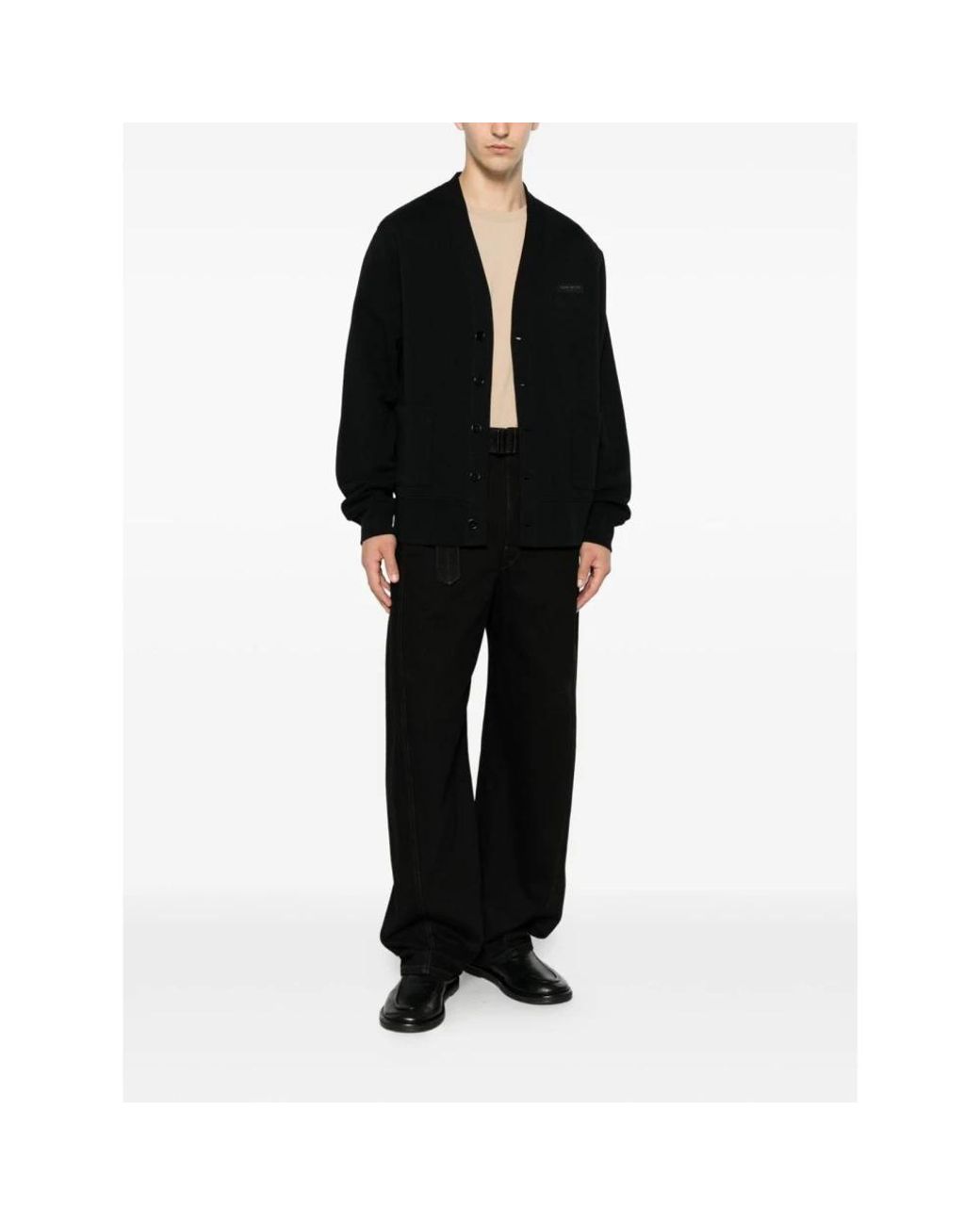 Cardigans Givenchy de hombre de color Black