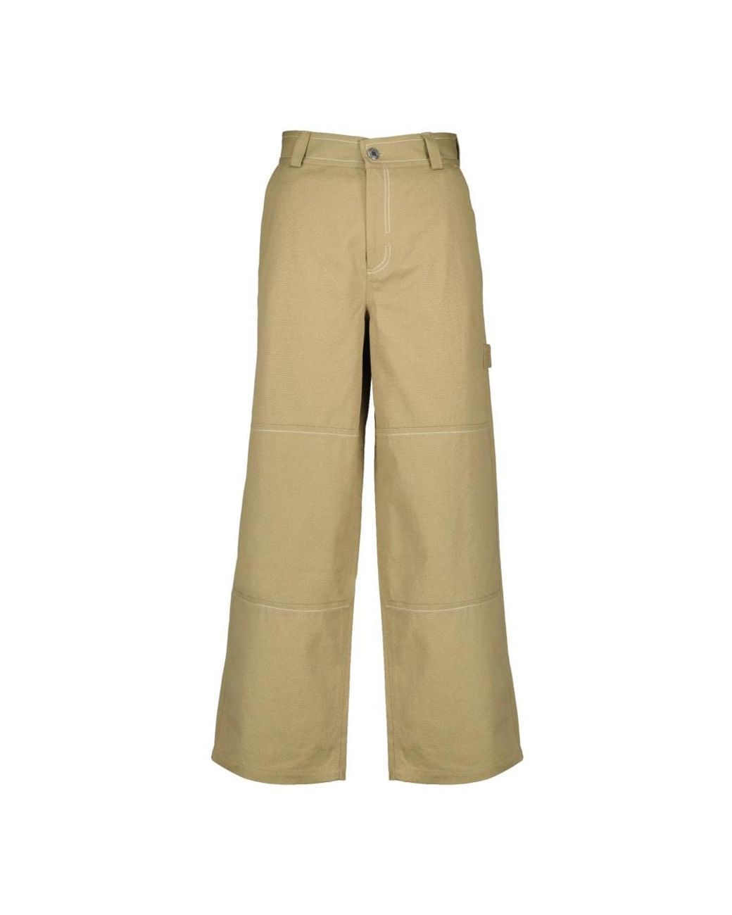 Wide Trousers AMI de hombre de color Natural