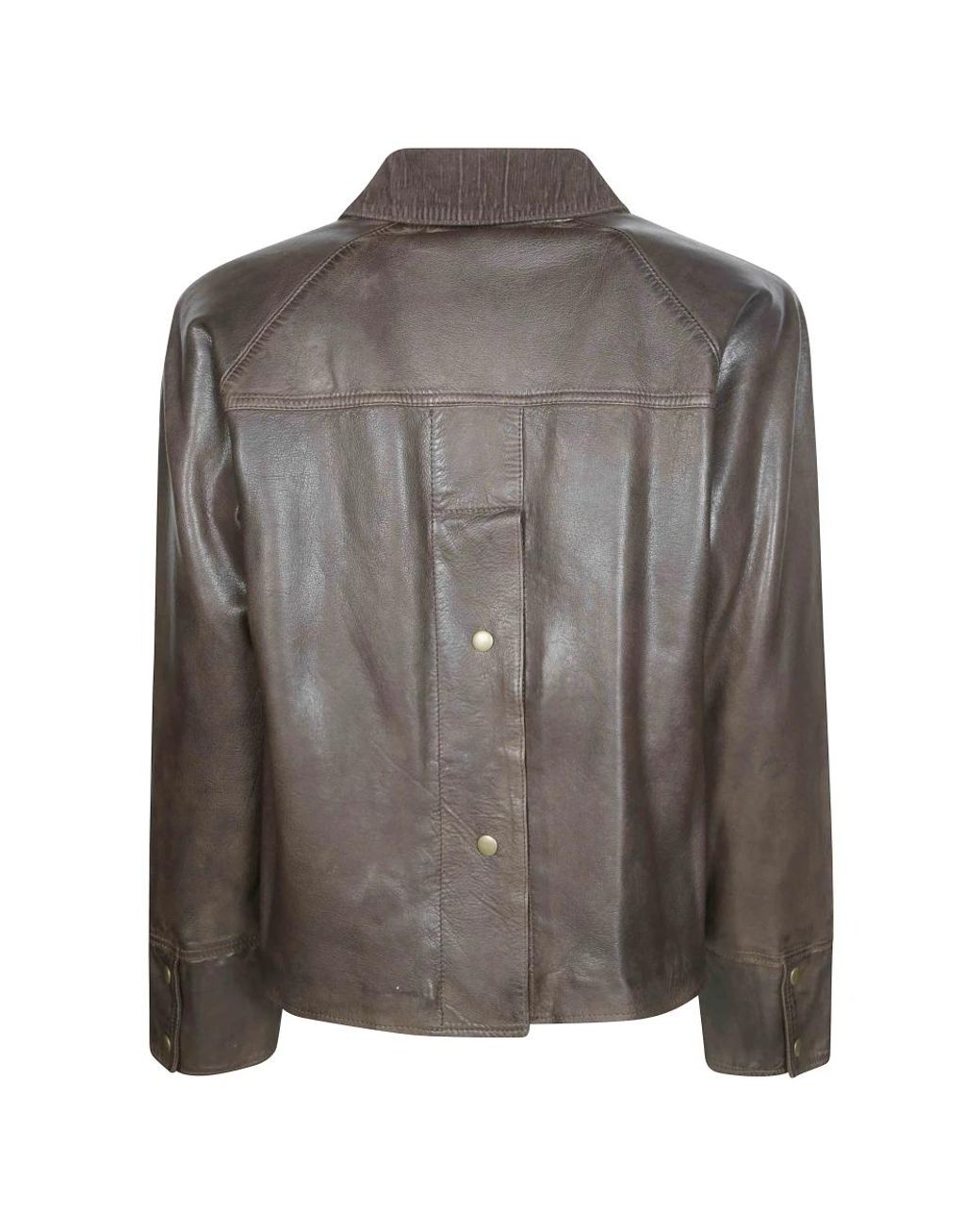 Leather Jackets The Jack Leathers de color Brown