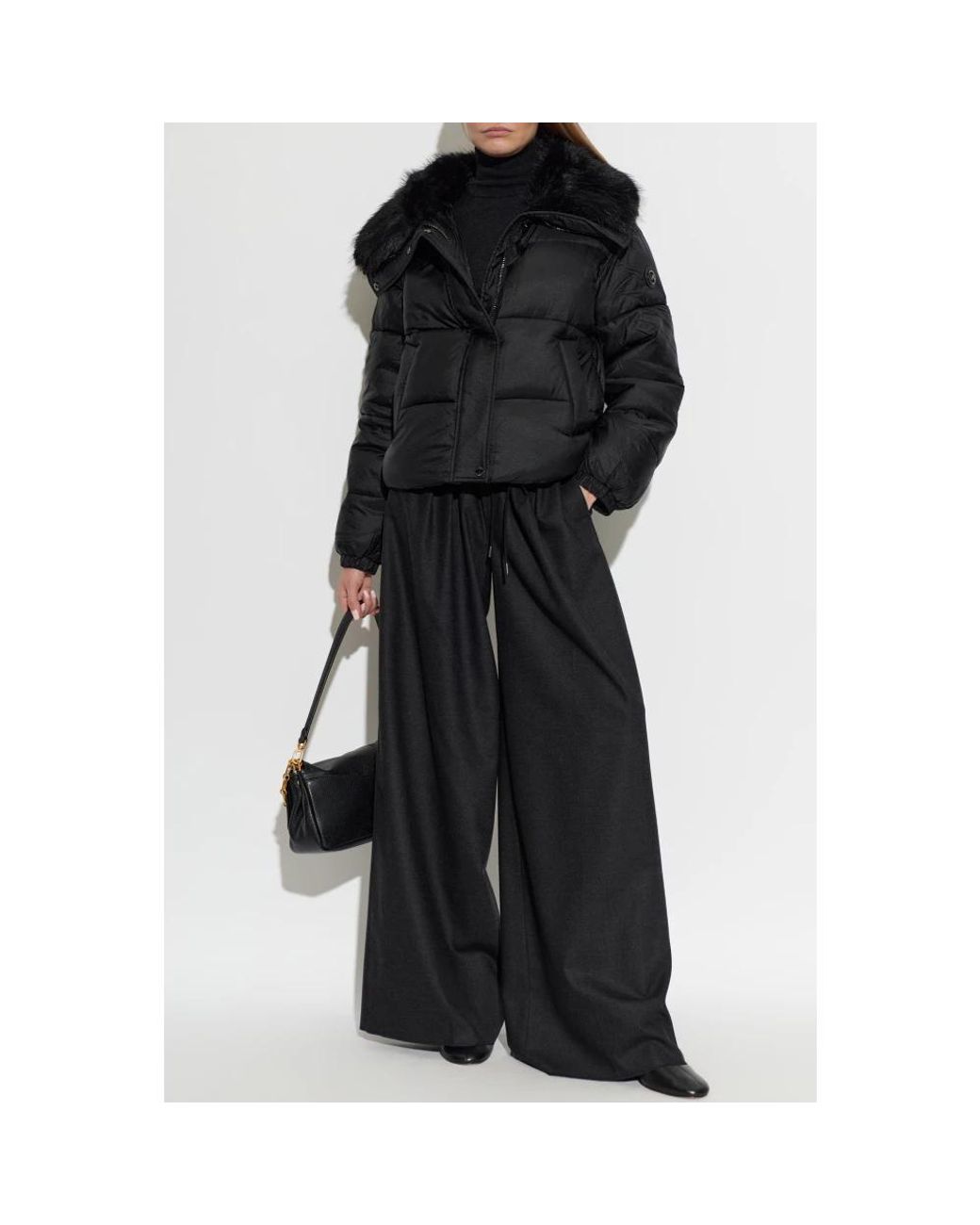 Michael Kors Black Winter Jackets