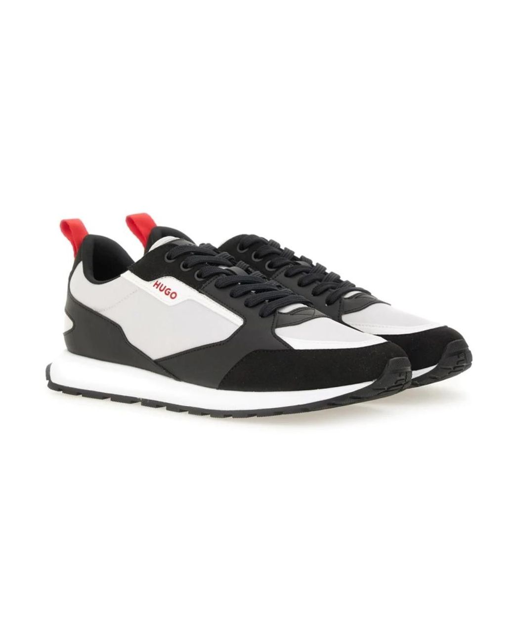 HUGO Low-Top Runner Sneakers in White für Herren