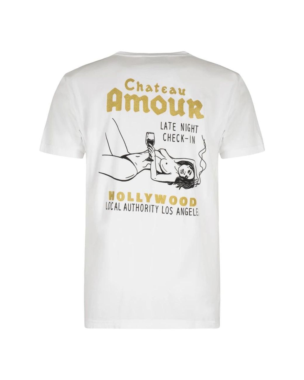 Local Authority White T-Shirts for men