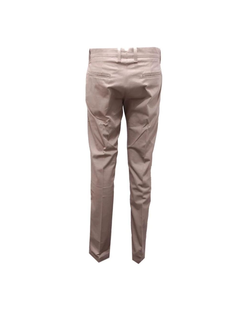 Chinos Armani pour homme en coloris Gray