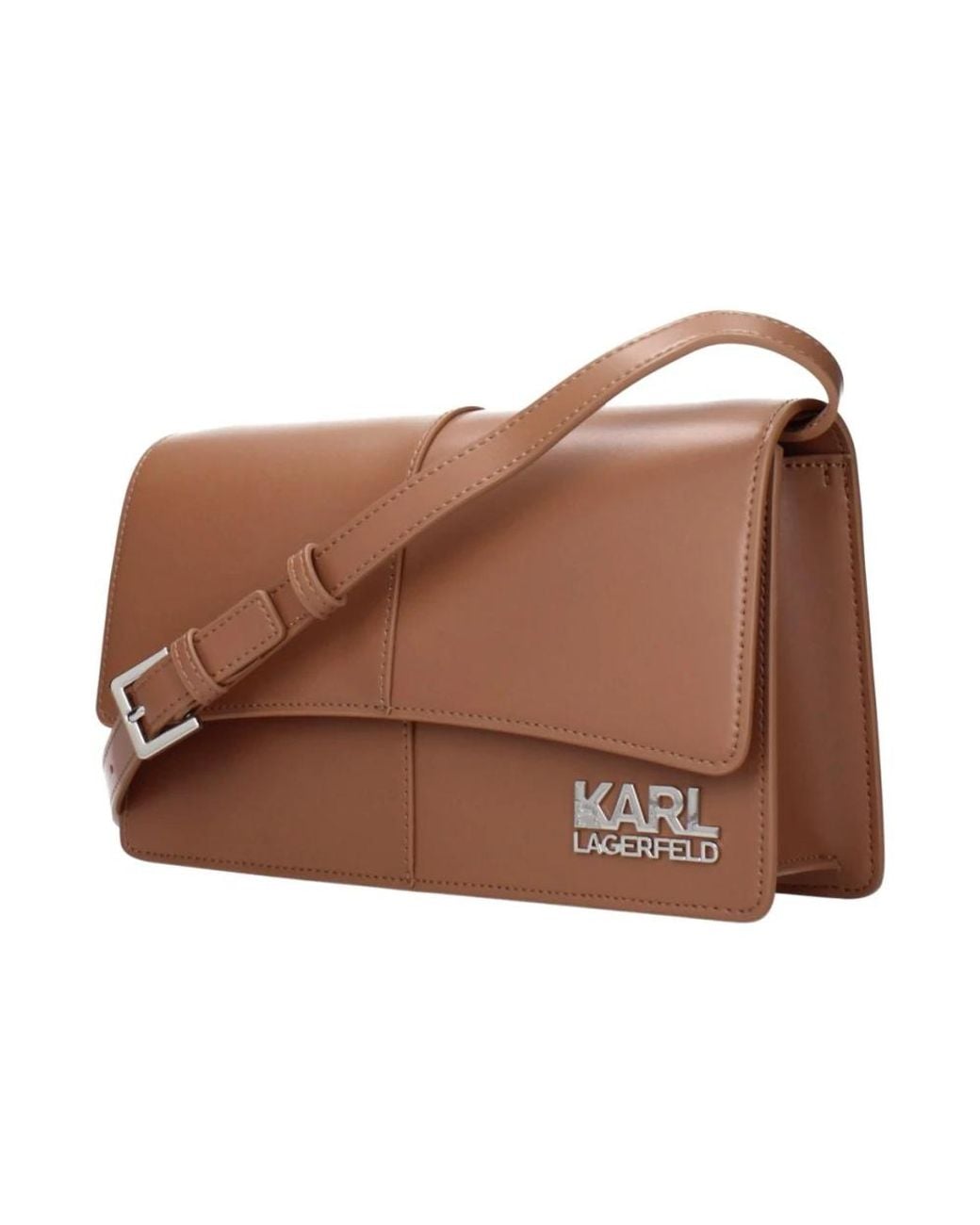 Karl Lagerfeld Brown Cross Body Bags