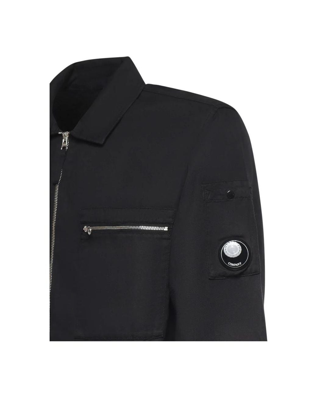 C P Company Black Light Jackets for men