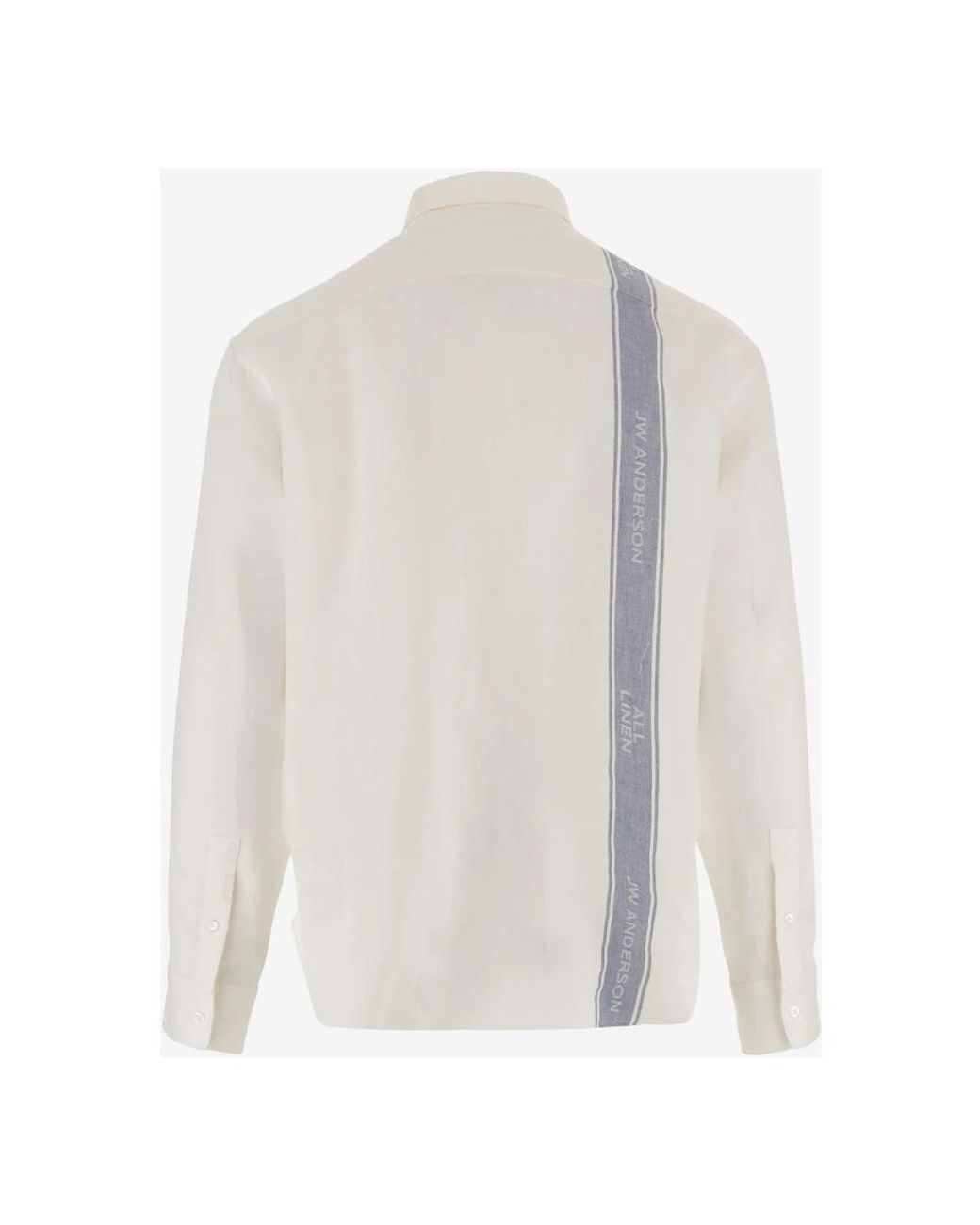 J.W. Anderson White Casual Shirts for men