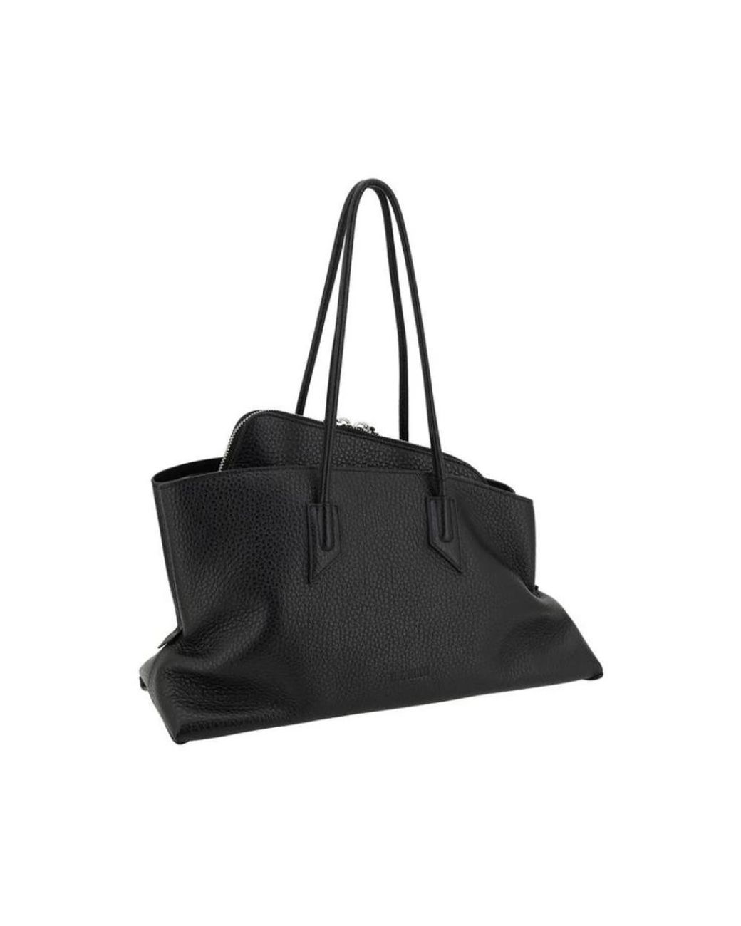 The Attico Black Shoulder Bags