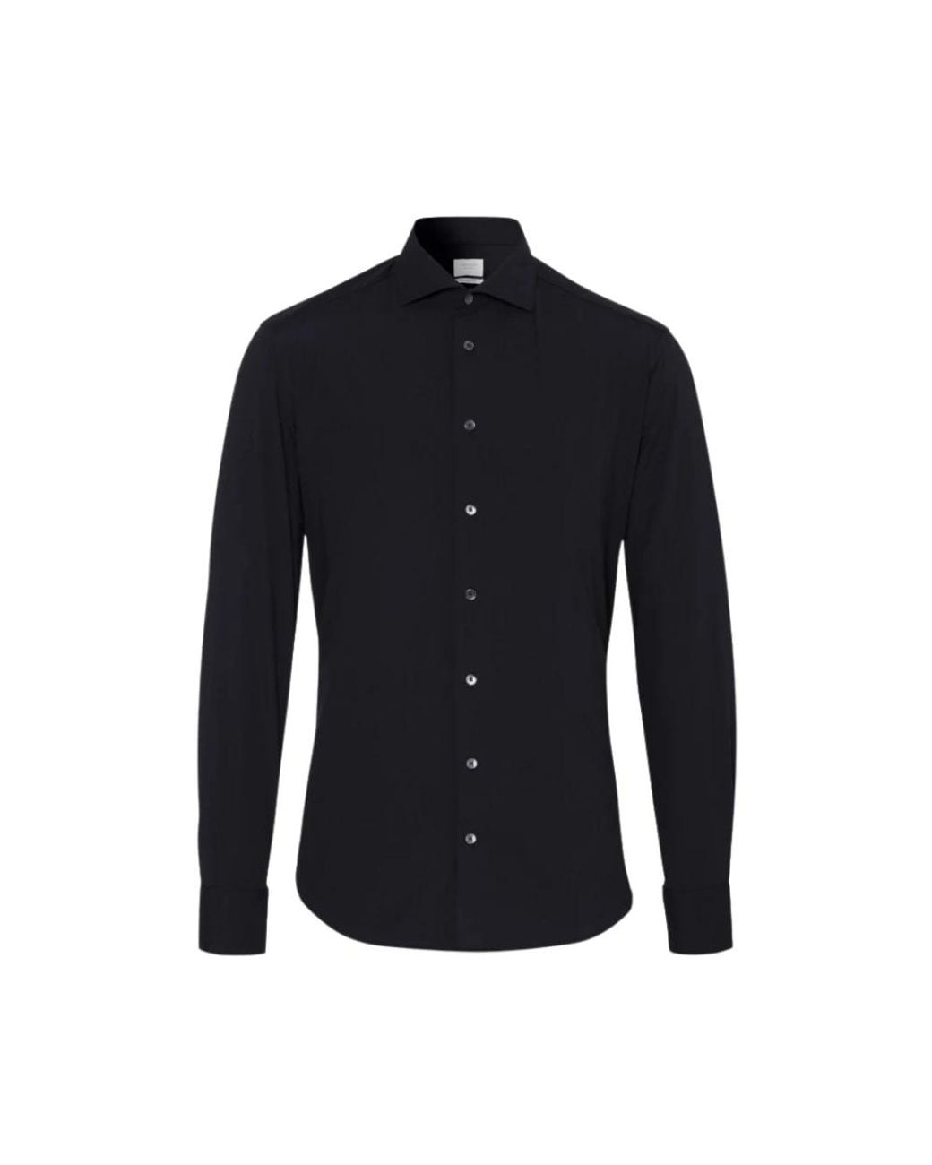 Traiano Milano Blue Formal Shirts for men