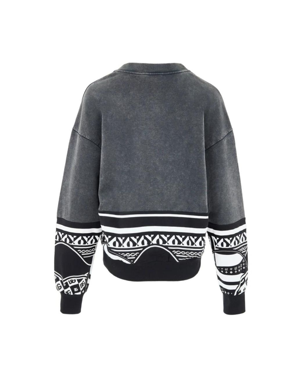 Dolce & Gabbana Gray Sweatshirts for men