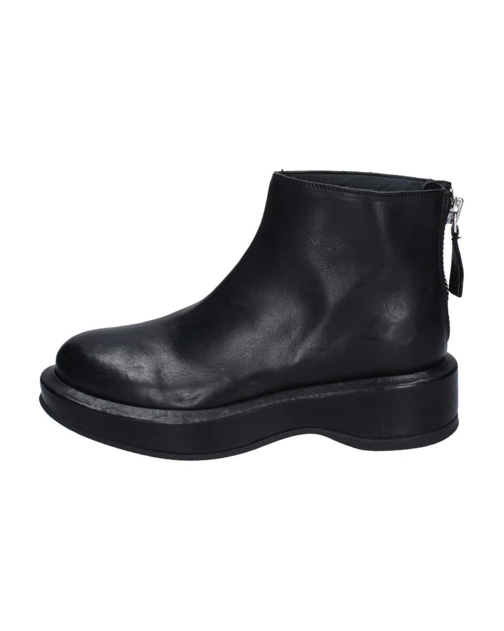 Moma Black Ankle Boots