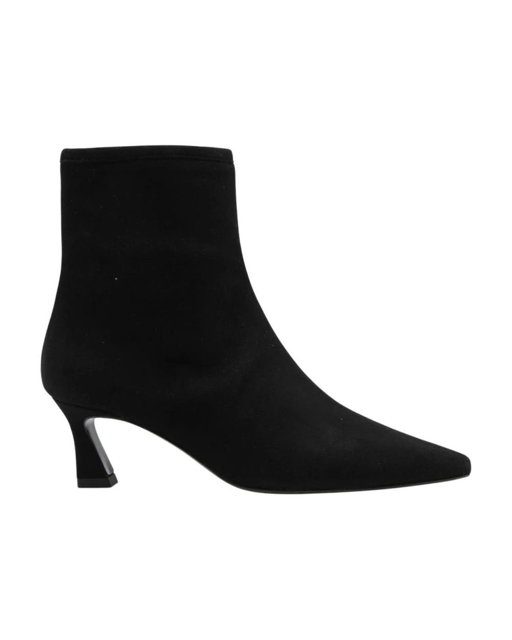 Gianmarco F. Black Heeled Boots