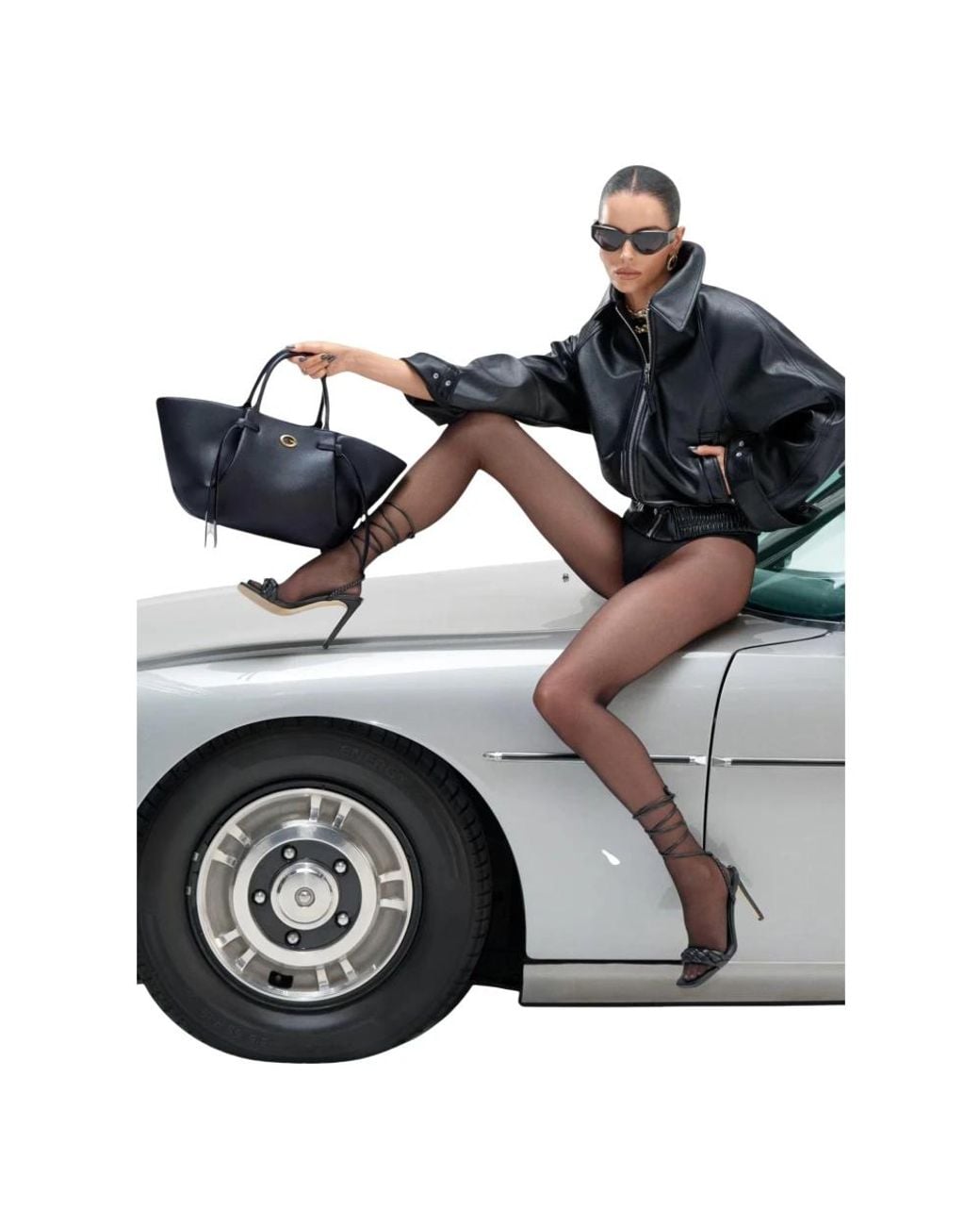 Guess Black Shopping Bags