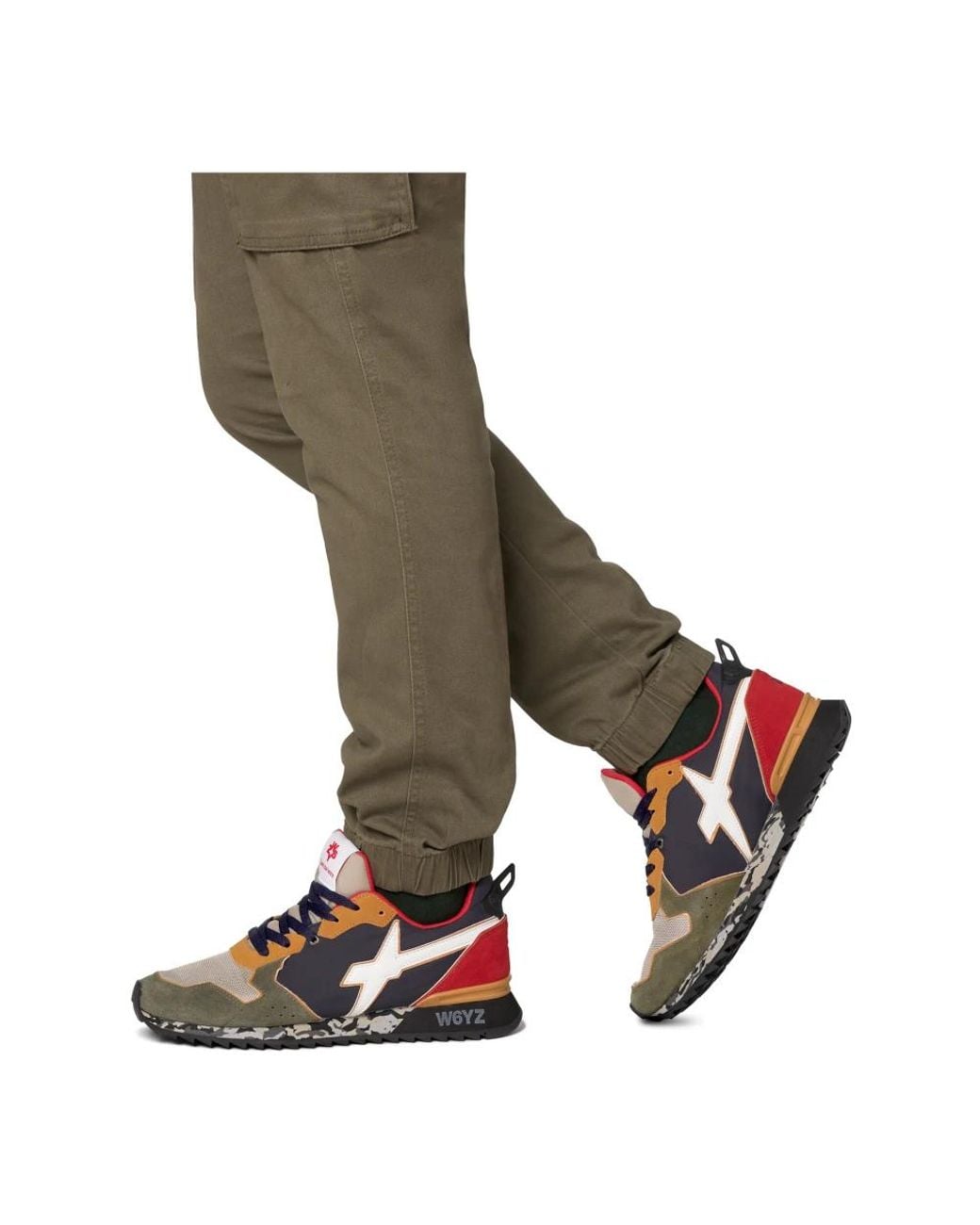 W6yz Red Sneakers for men
