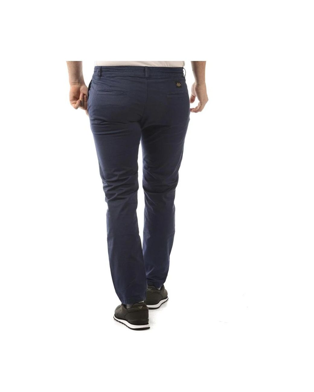 Daniele Alessandrini Blue Chinos for men