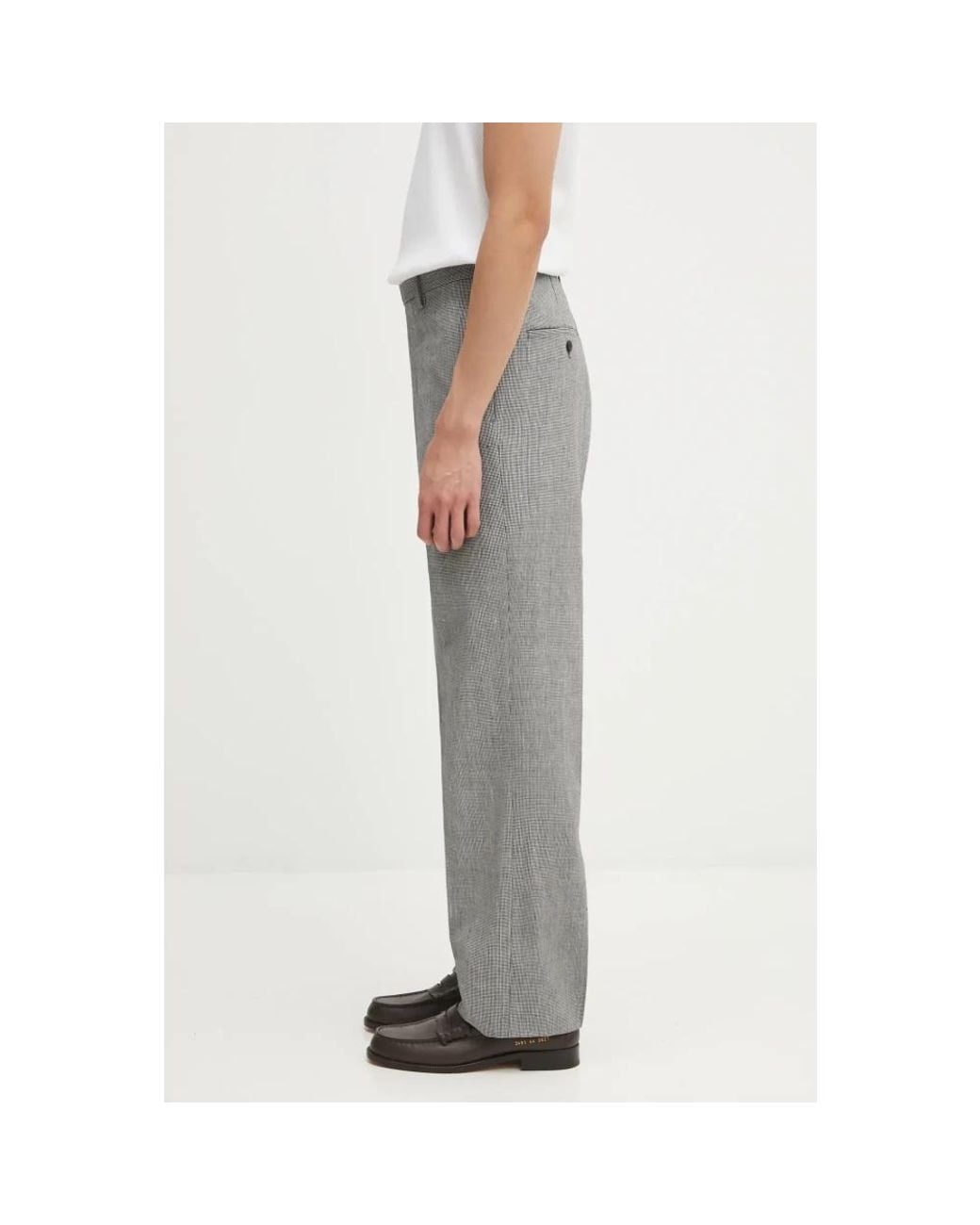 Straight Trousers Visvim de hombre de color Gray