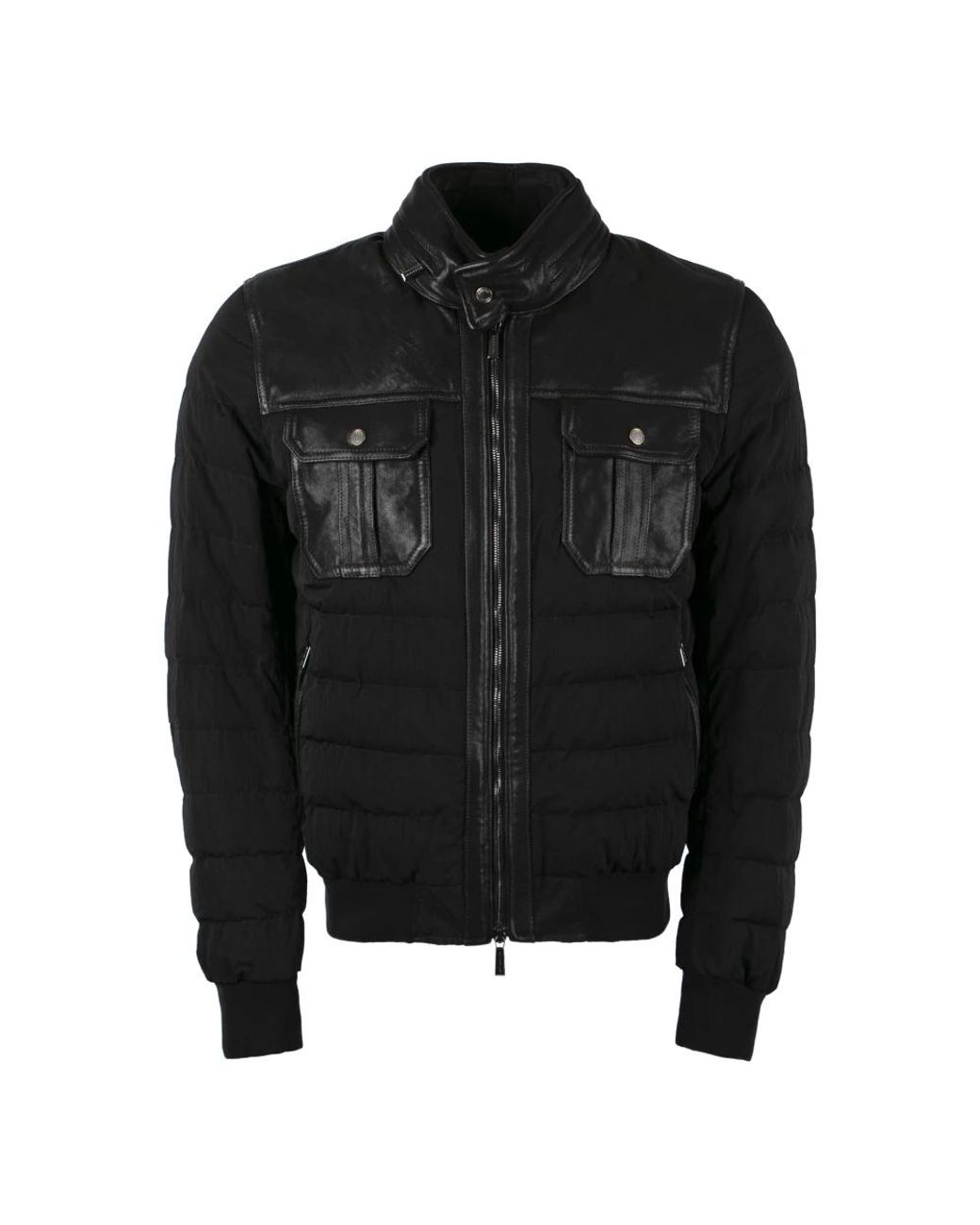 Moorer Black Down Jackets for men