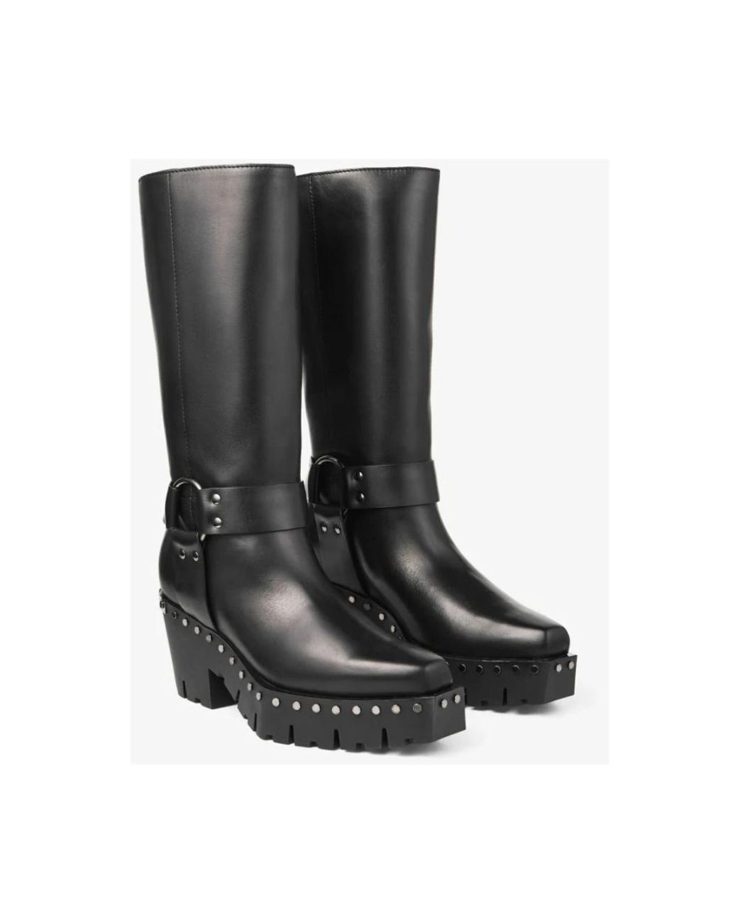 Jimmy Choo Black 'Quinn' Boots