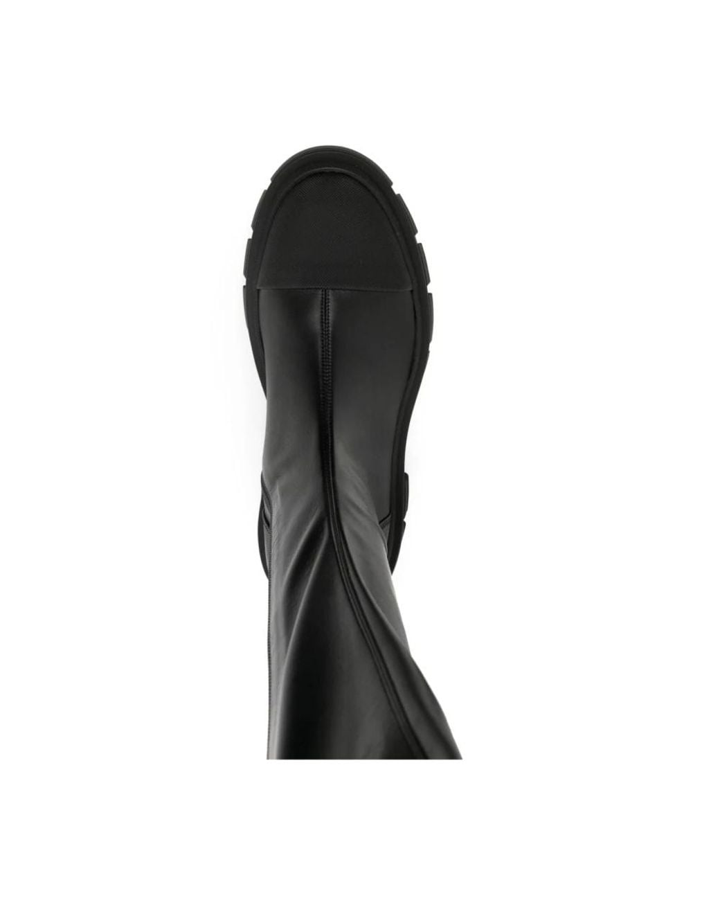 Moncler Black Over-The-Knee Boots