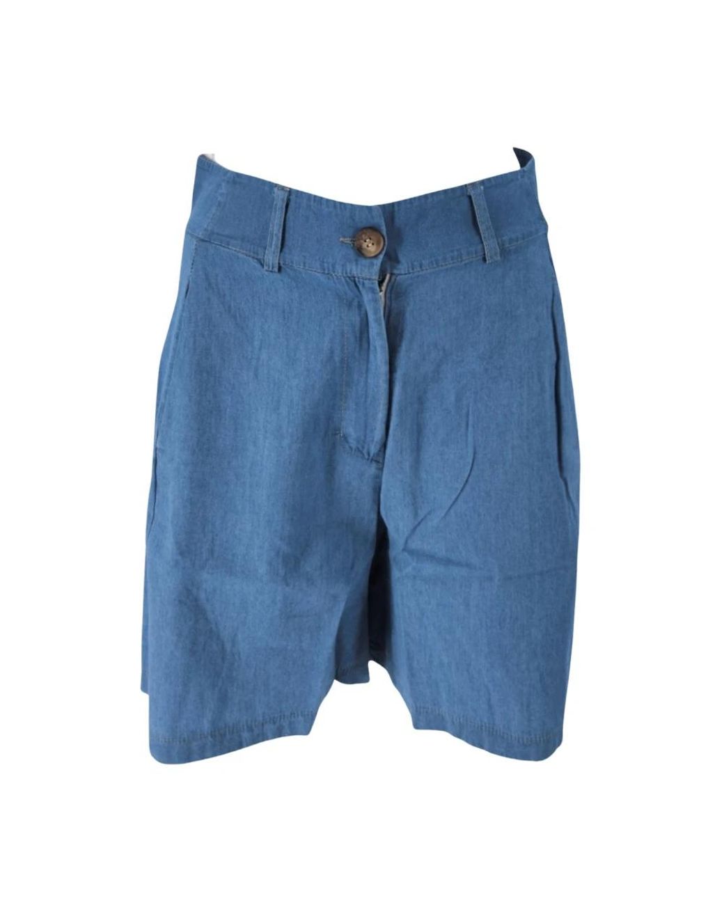 Bomboogie Blue Denim Shorts