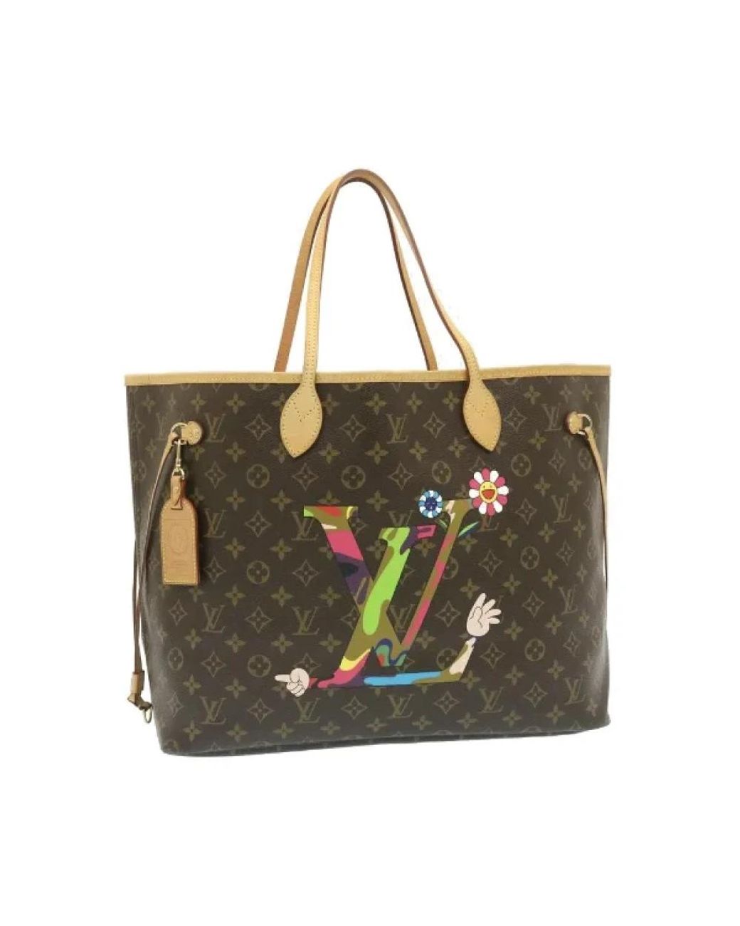 Borsa Neverfull PM in tela a scacchi marrone Louis Vuitton - Seconda mano /  Usata – Vintega