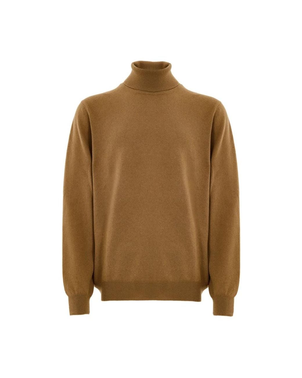Gran Sasso Brown Turtlenecks for men