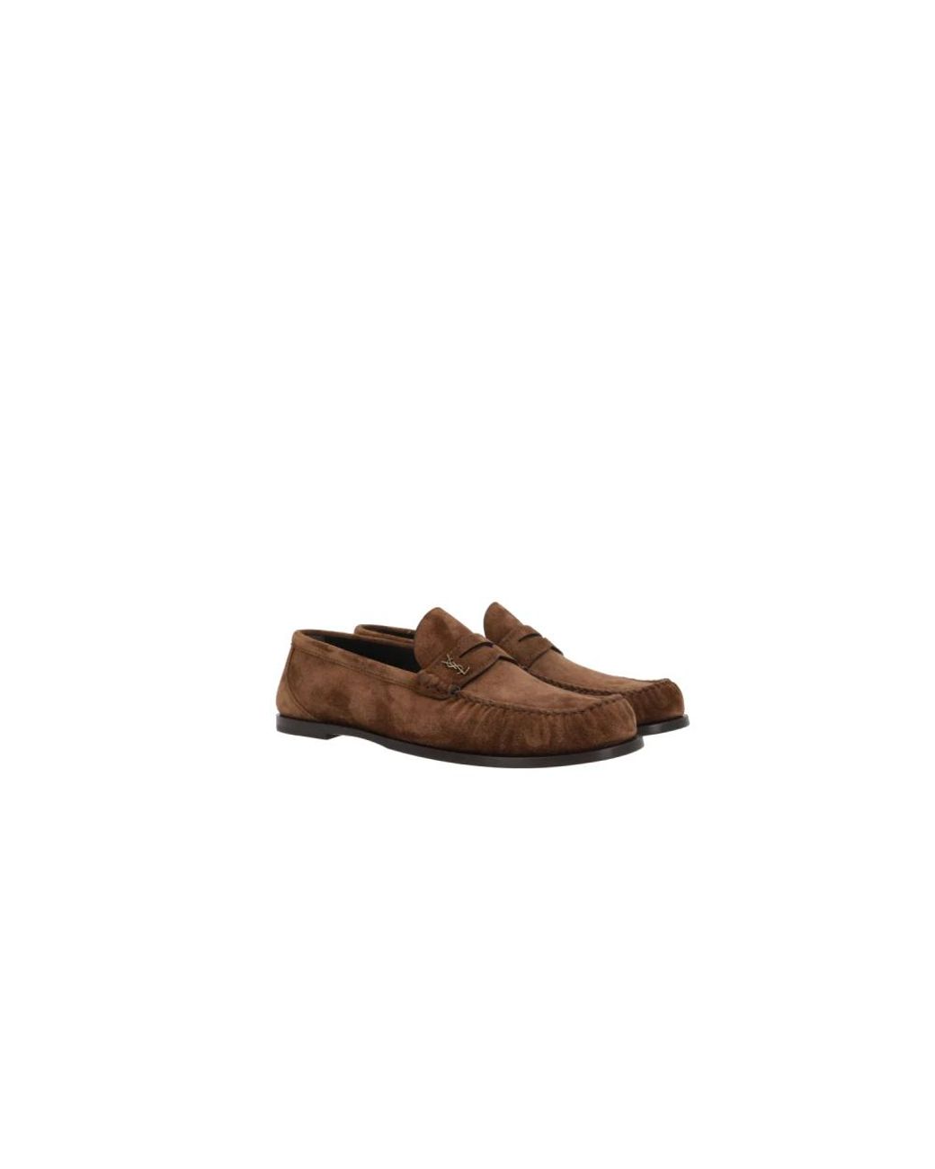 Saint Laurent Brown Loafers for men