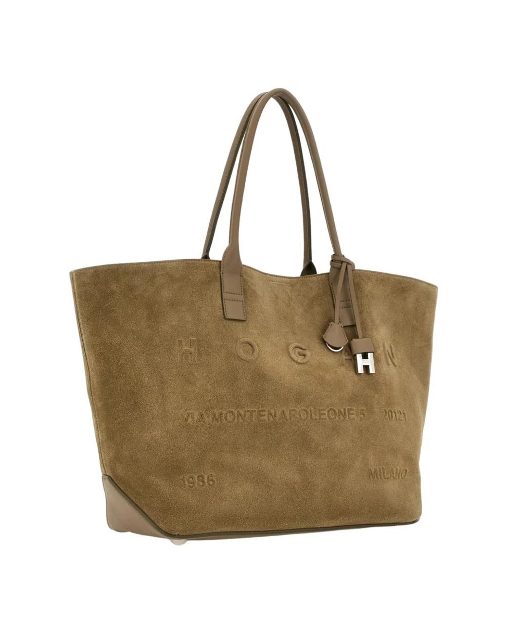 Hogan Green Shopping Bags