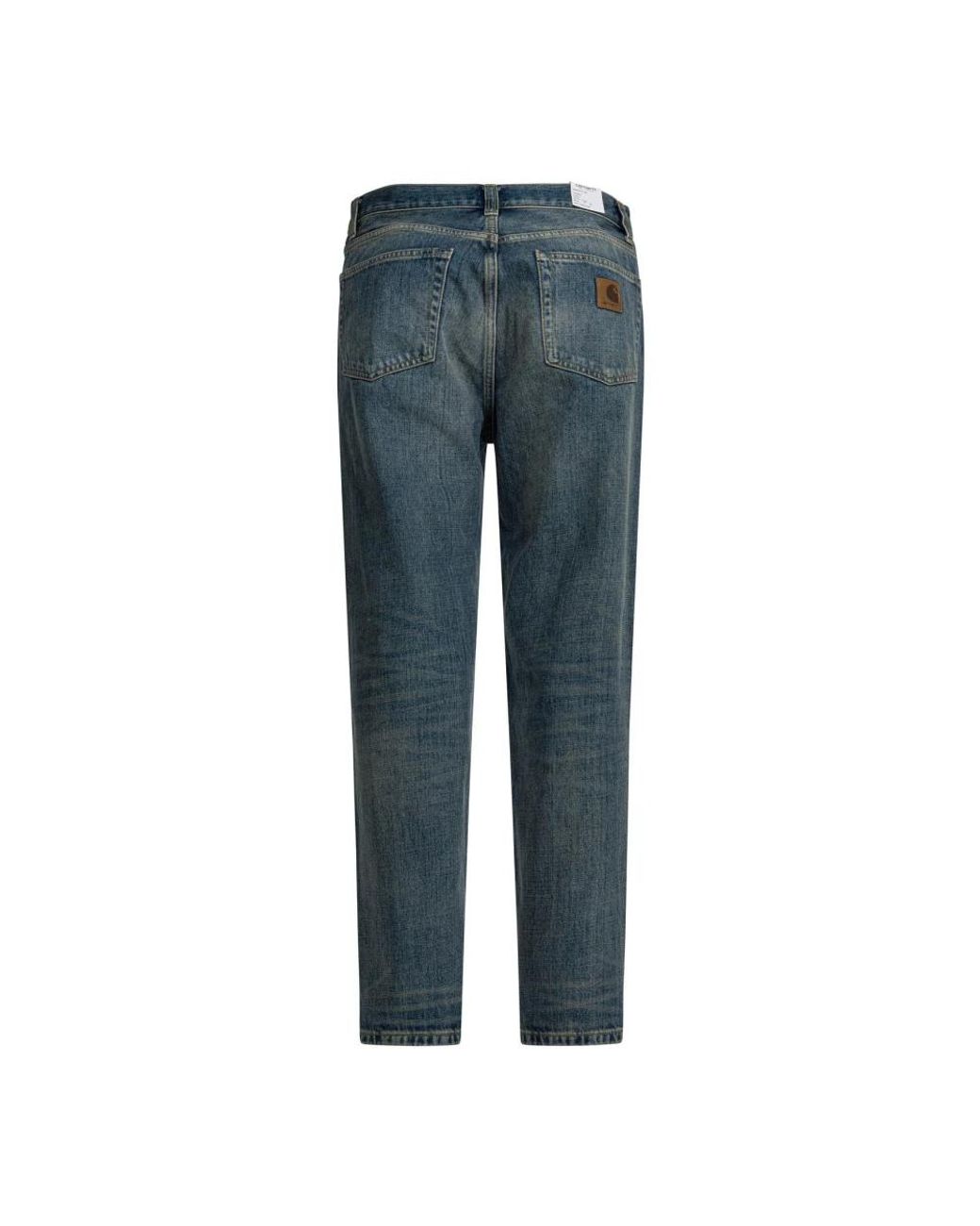 Carhartt Blue Slim Fit Jeans for men