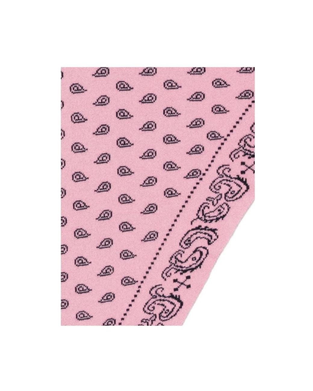 Guest In Residence Pink Winter Scarves