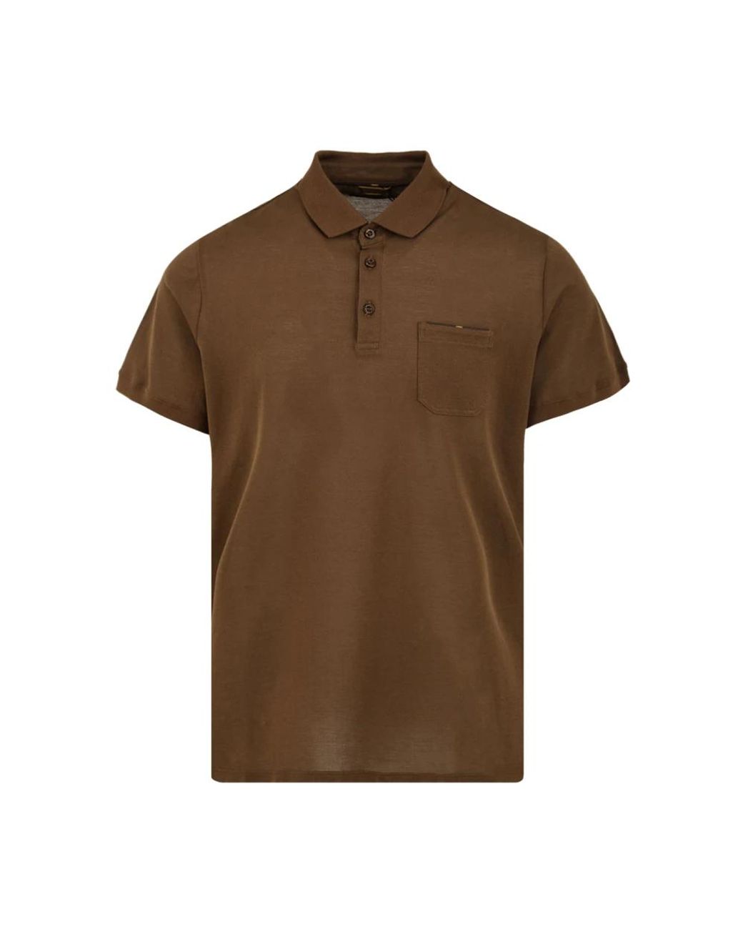 Moorer Brown Polo Shirts for men