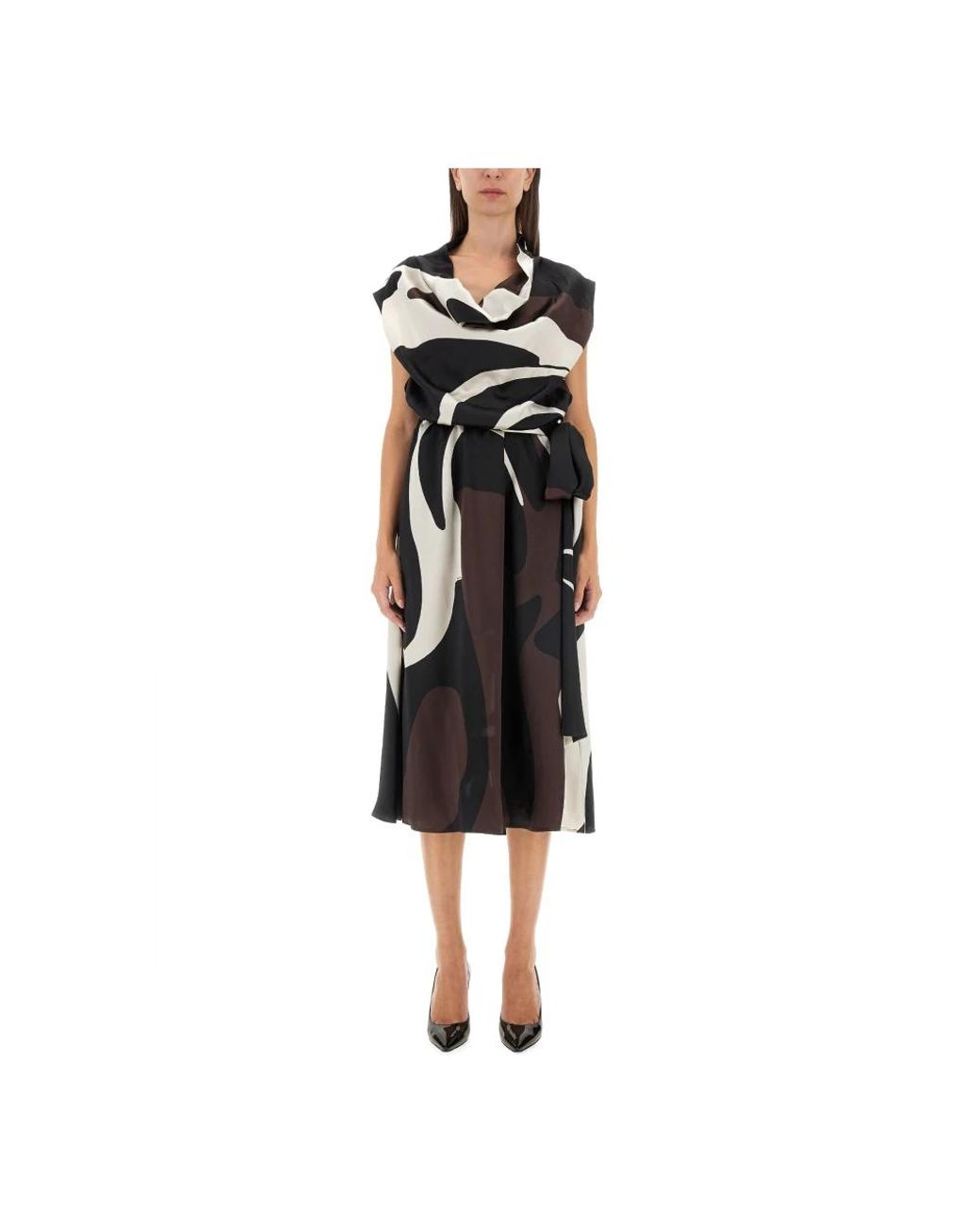 Kiton Black Midi Dresses