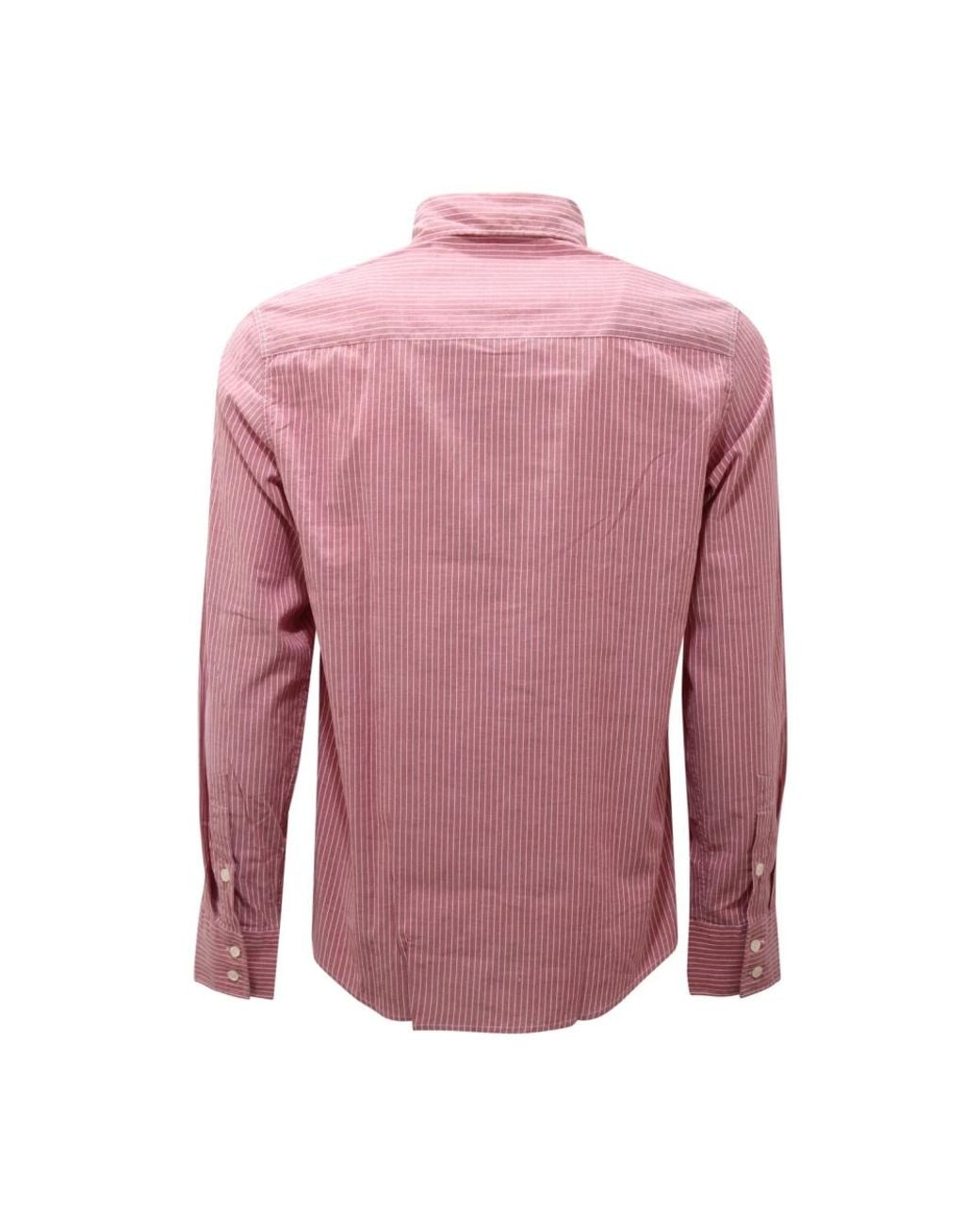 Armani Pink Casual Shirts for men