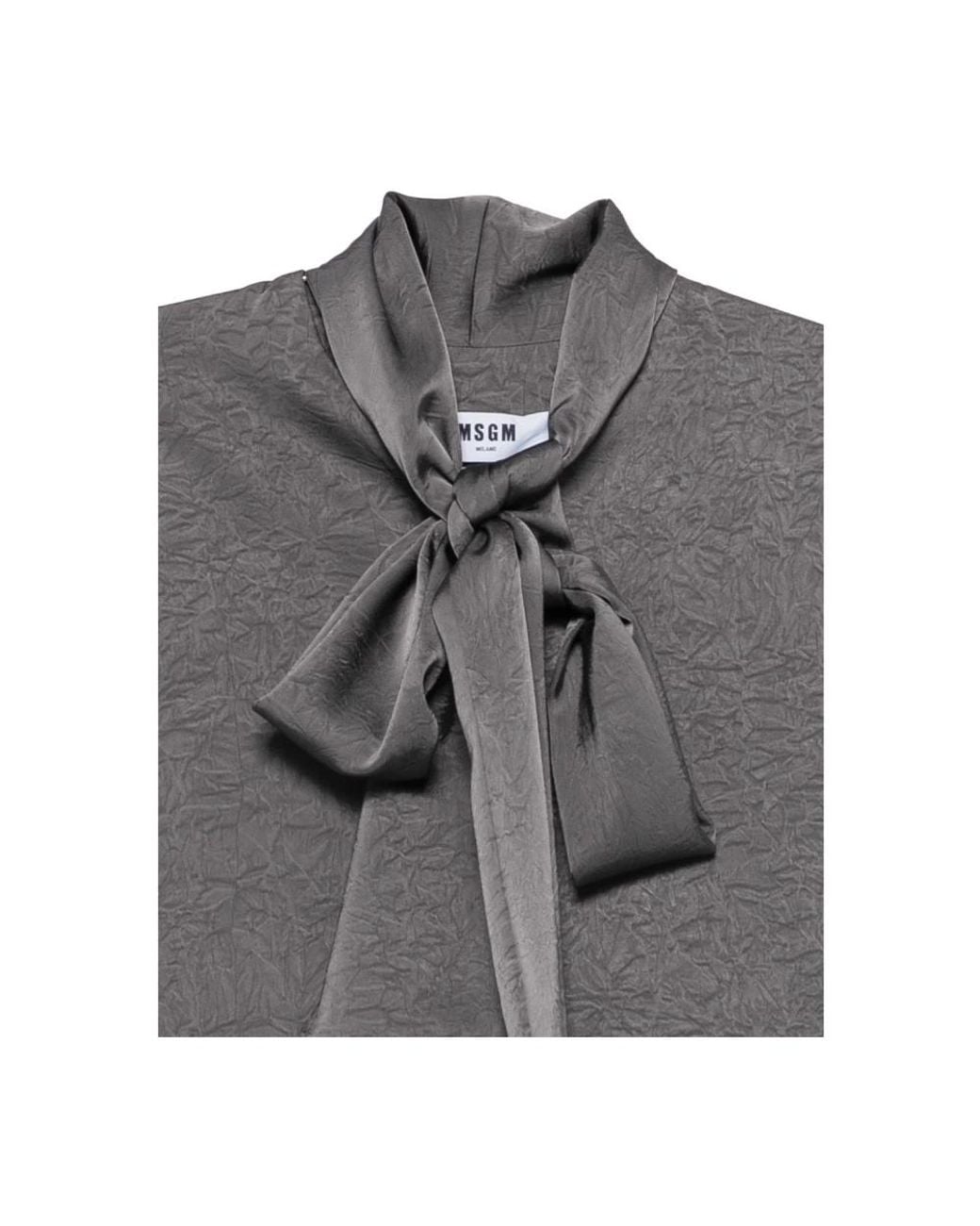 Blouses MSGM de color Gray