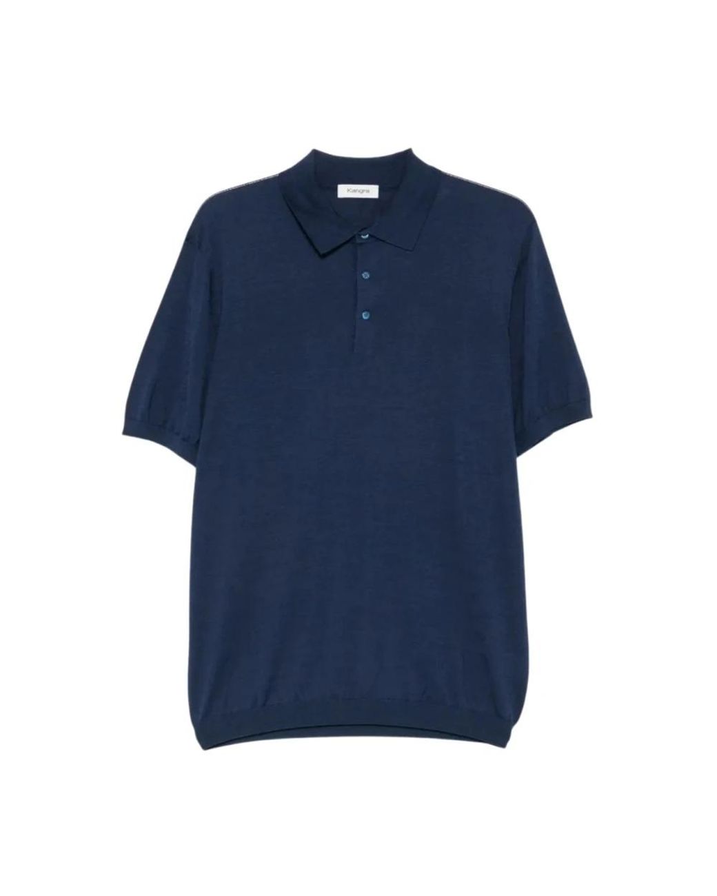 Kangra Blue Polo Shirts for men