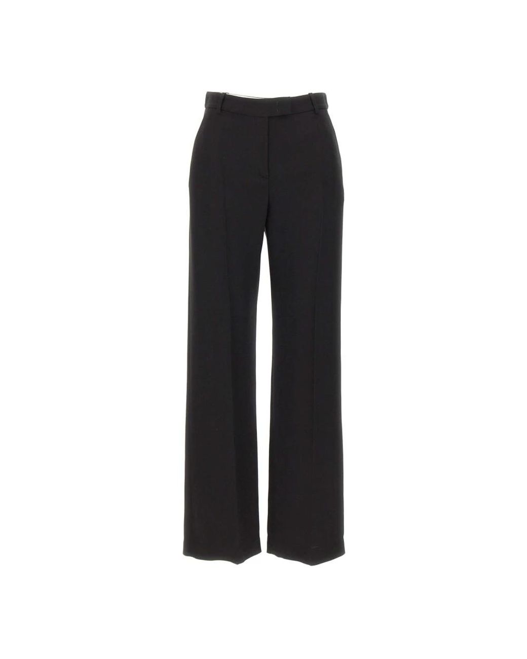 Eleventy Black Straight Trousers