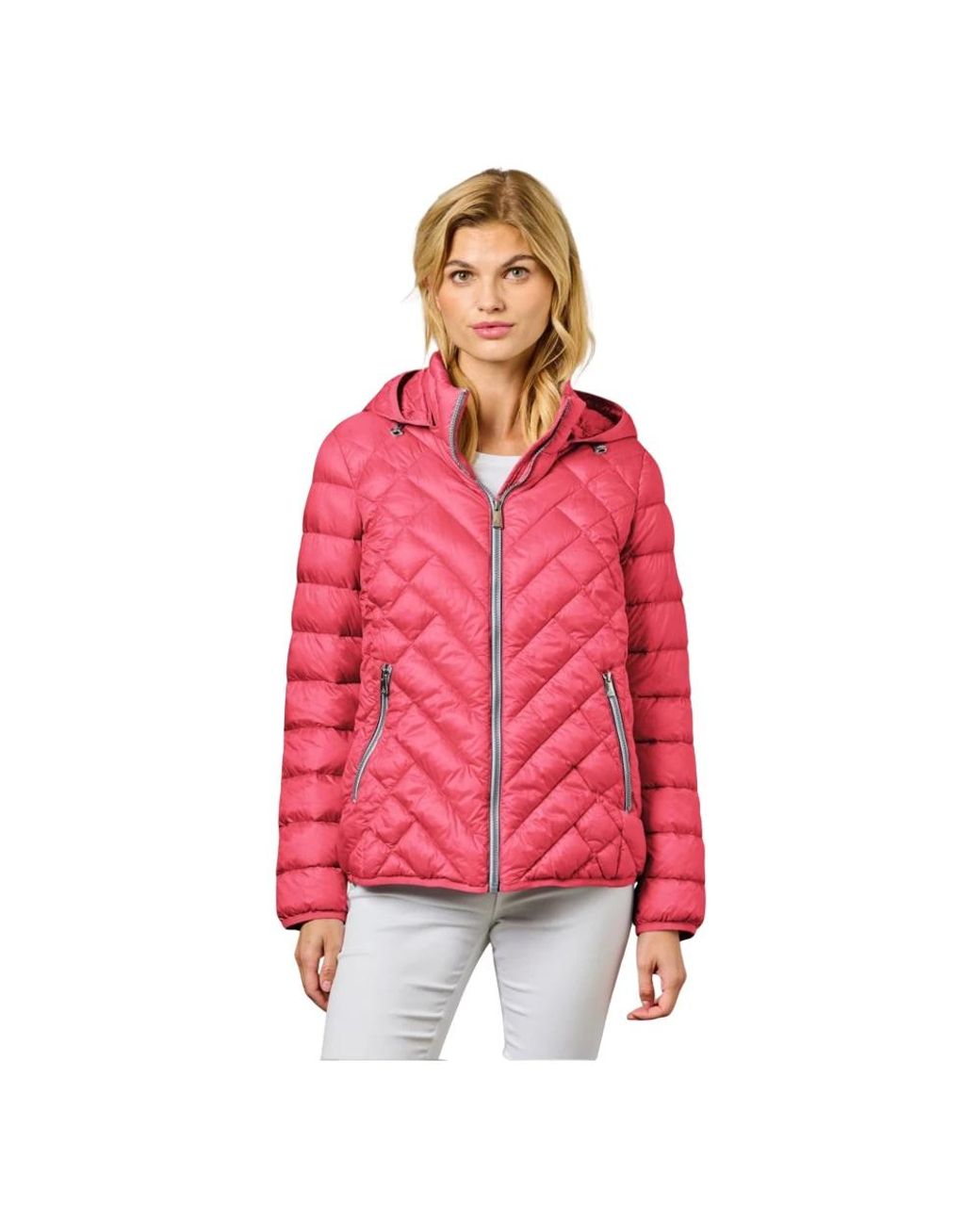 Junge Jassen ,Roze ,Winterjas in het Red