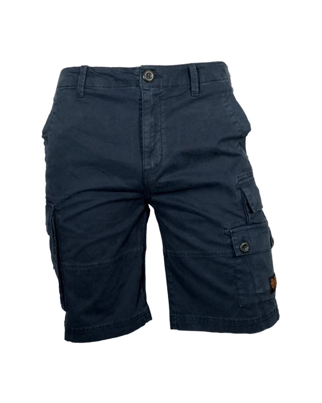 Aeronautica Militare Blue Casual Shorts for men
